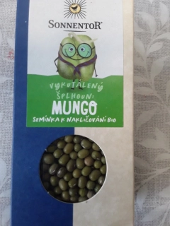 Mungo semínka k naklíčení bio